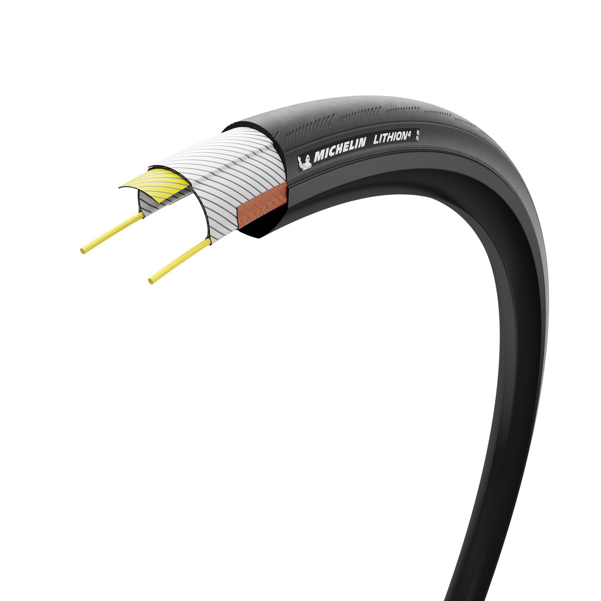 Amazon.com : Michelin Lithion Black Road Tire – 700x30C Folding